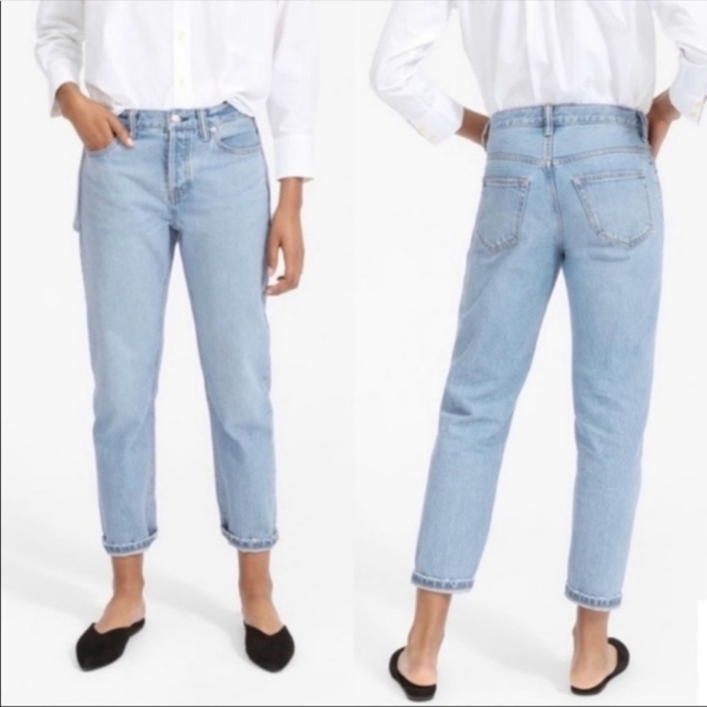 Everlane Modern Boyfriend Jeans Light-wash Size 26